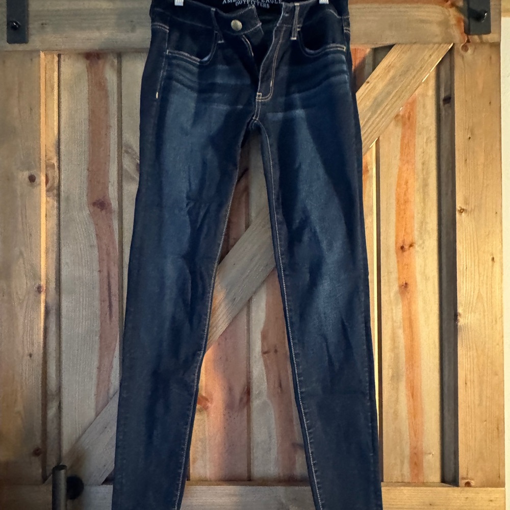 American Eagle Outfitters Dark Blue Women's Jeggings